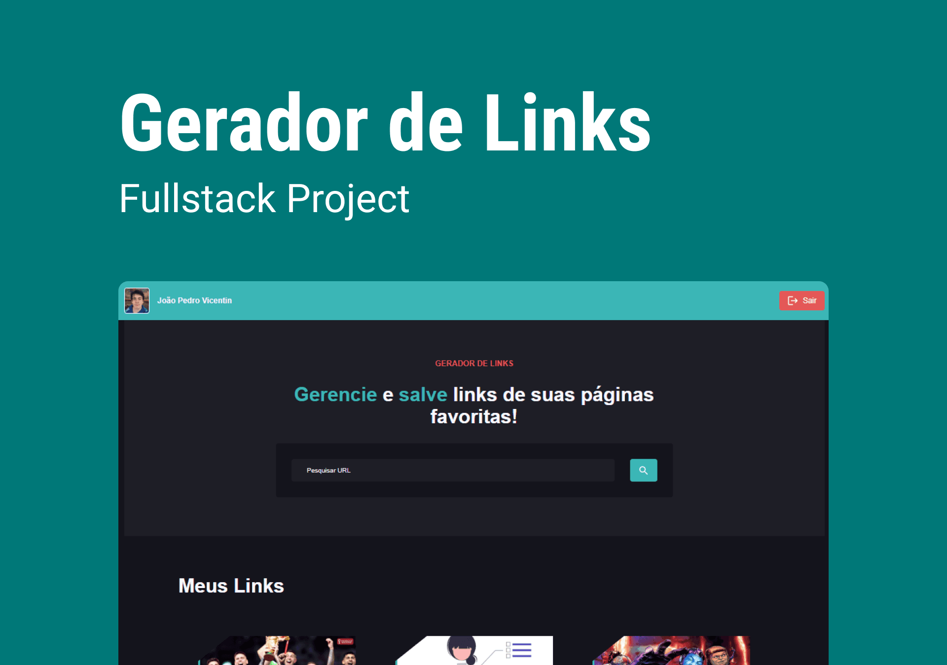 Gerador de Links